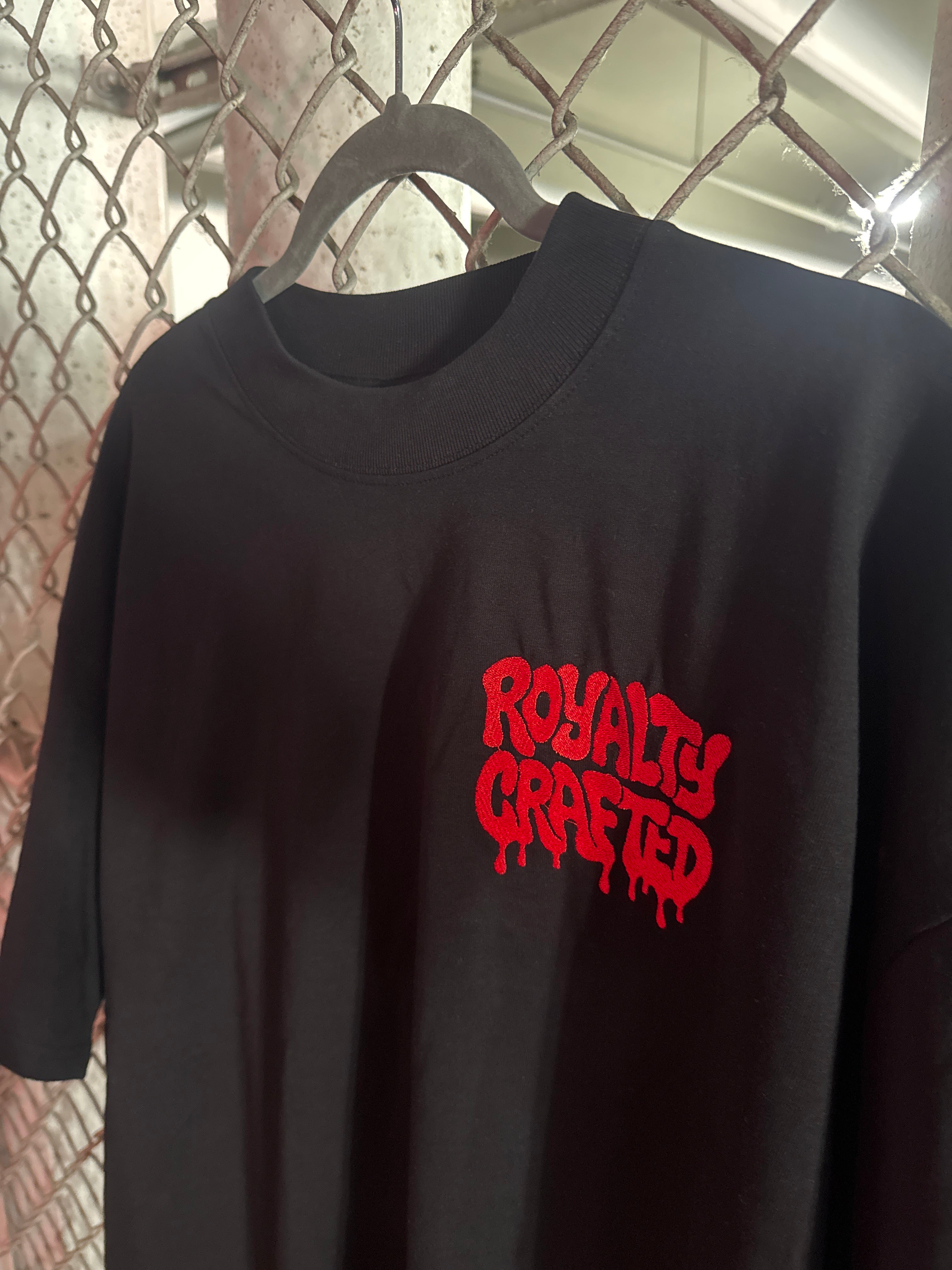 "Hate Fuels Me" Oversized High Neck T